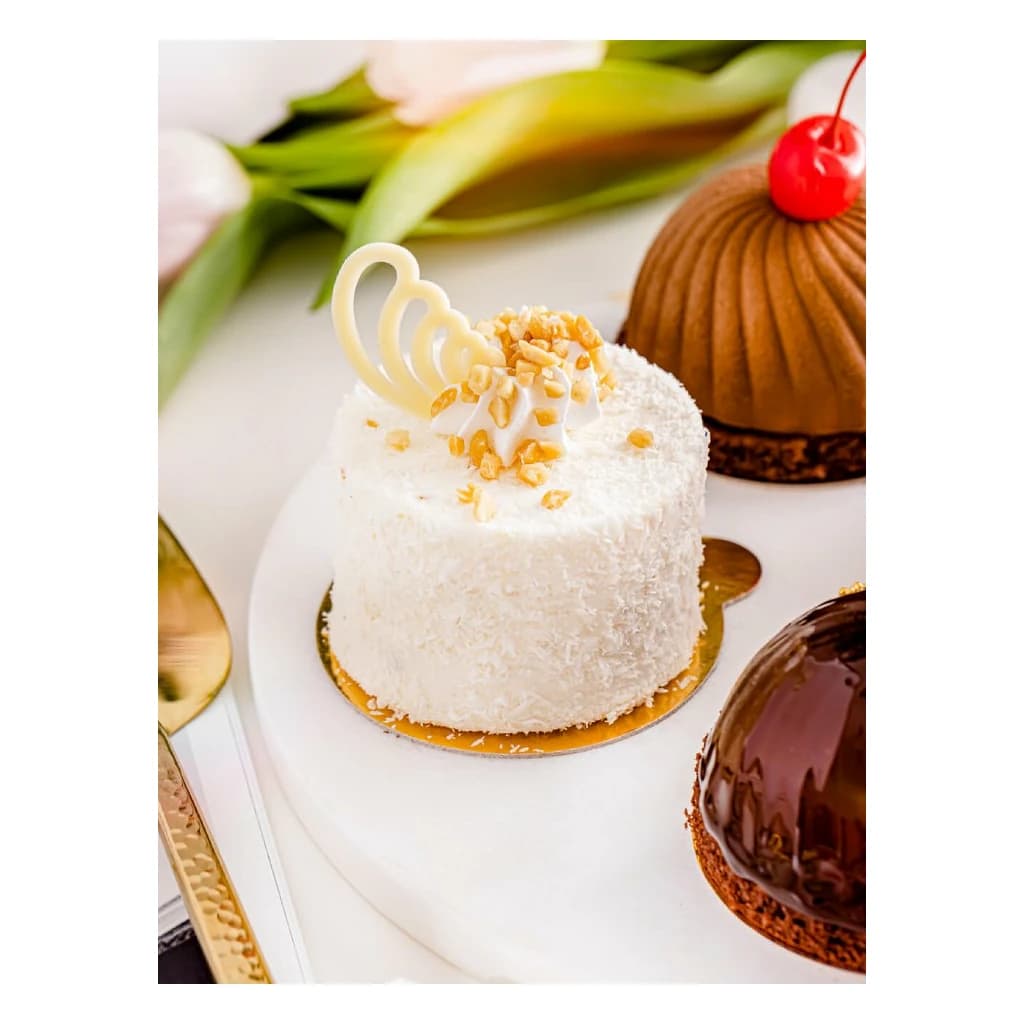 Round Gold Cardboard Cake Board 10 cm, 200 pcs
