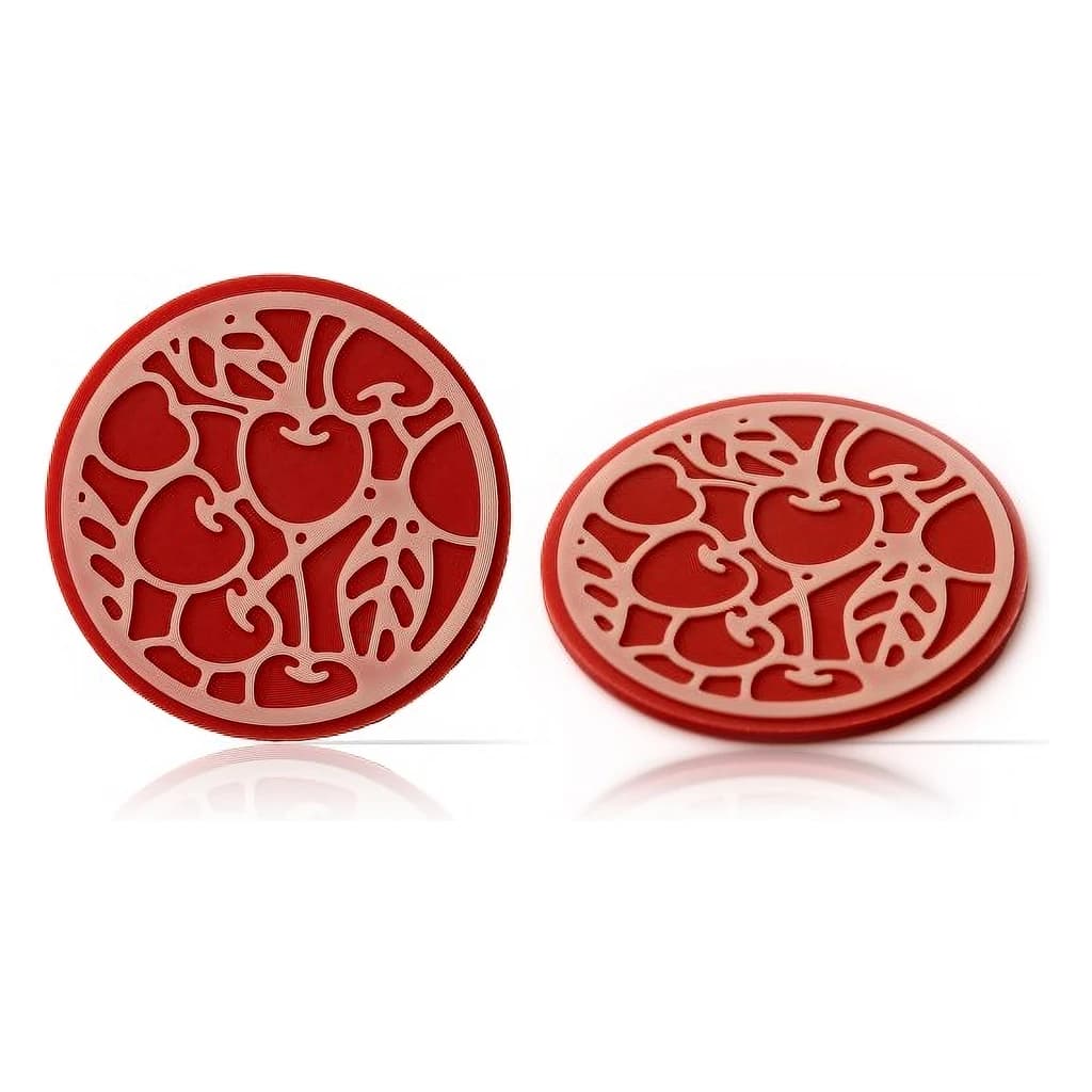 Dobla Layered Cherries Chocolate Discs (144 pc)