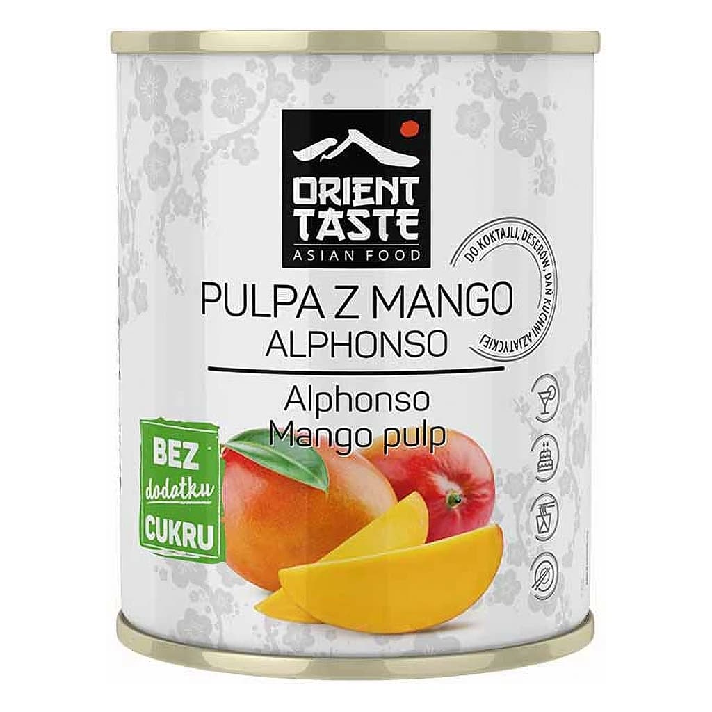 Natural Alphonso Mango Pulp 3100 ml (6 × 500 ml)