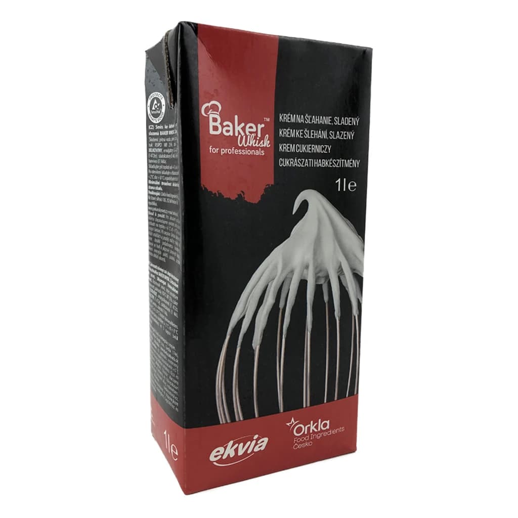 Baker Whisk Sweetened Whipping Cream 1 L