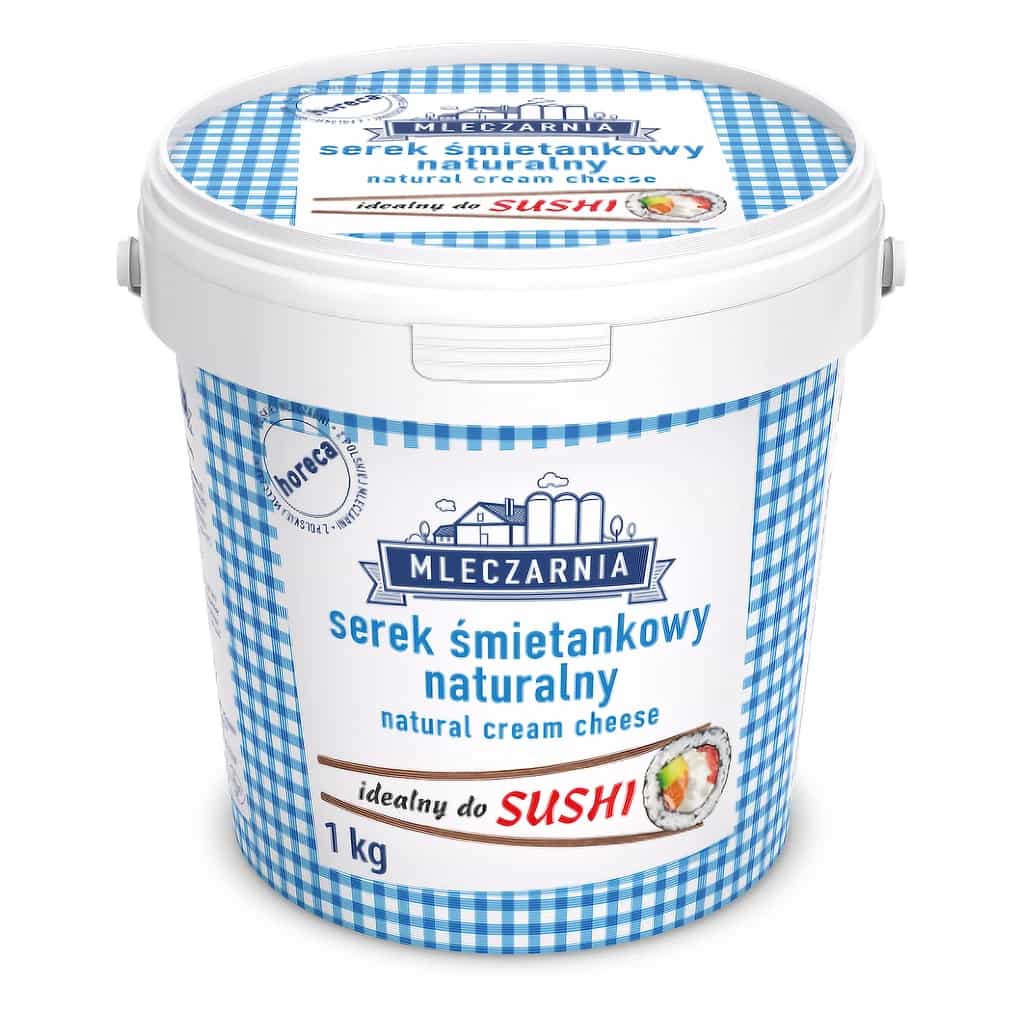 Cream Cheese Mleczarnia Natural 1 kg (Sushi)