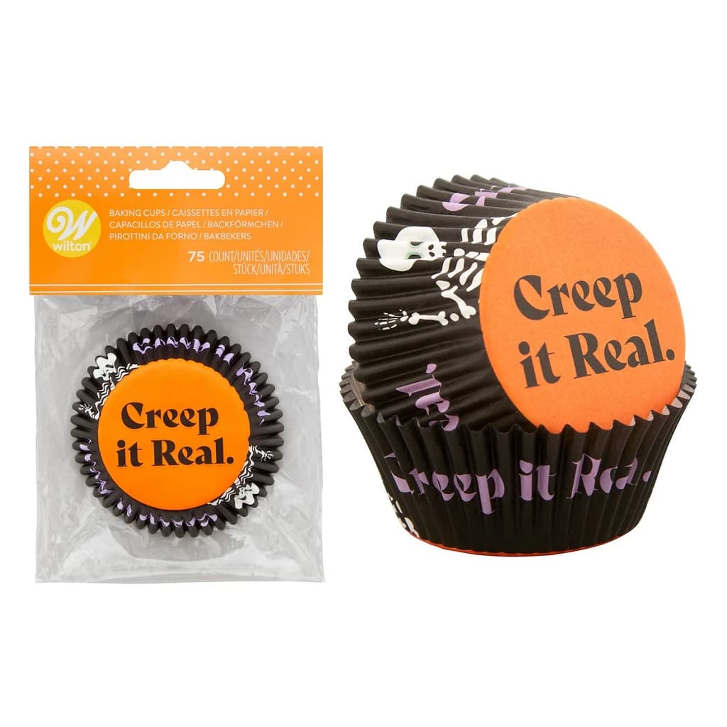 Wilton Baking Cups - Creep it Real (75 pk)