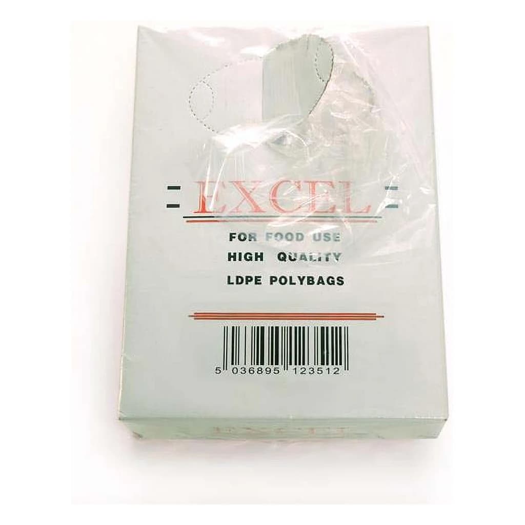 Natural LDPE Bags Excel 150 × 208 mm 10,000 pc