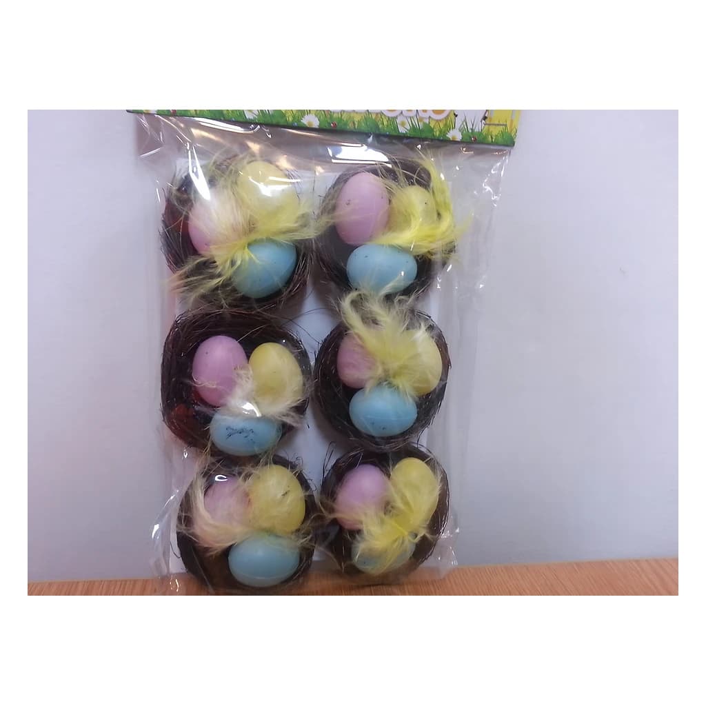 Easter Nests with Mini Eggs (Pack of 4)