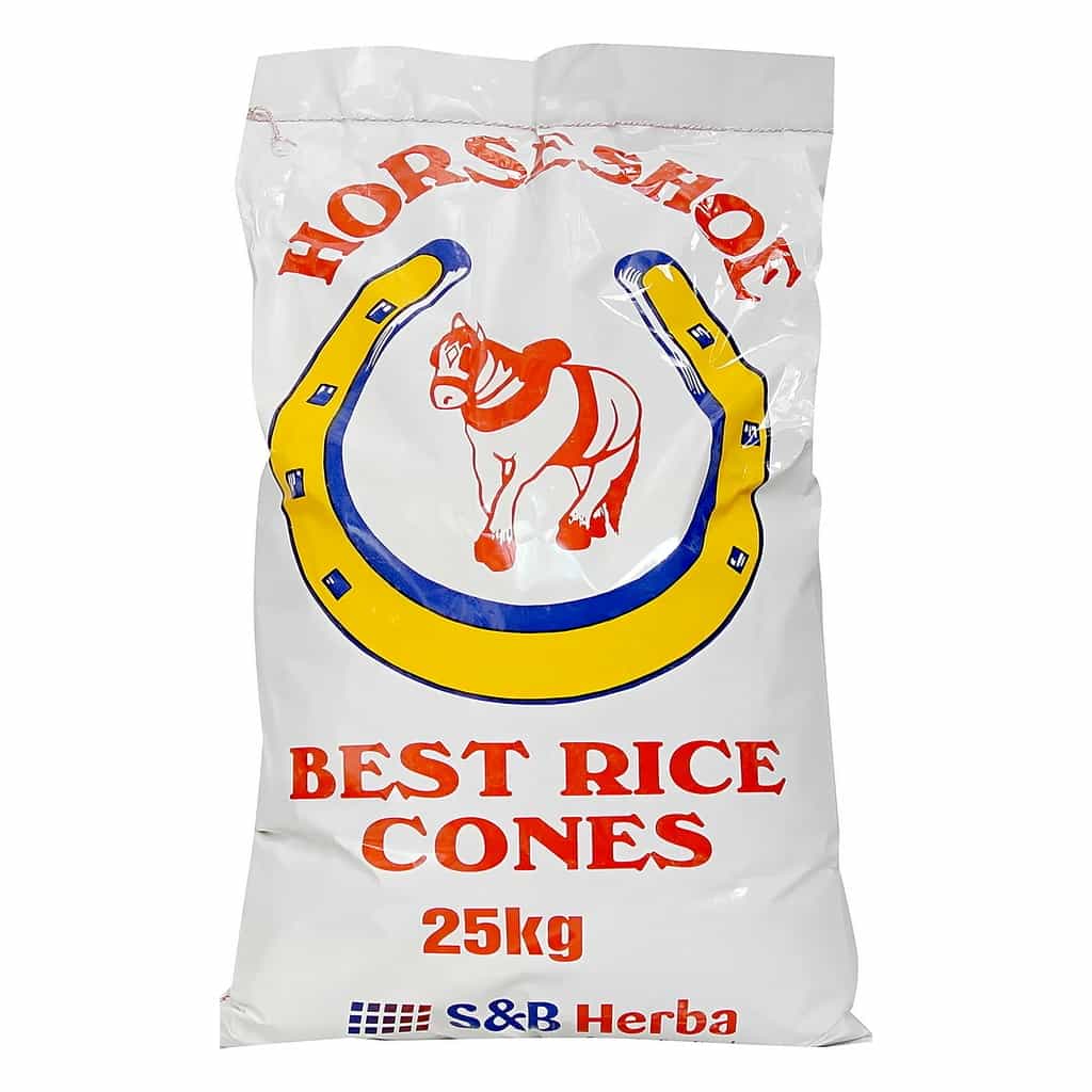 Horseshoe Best Rice Cones 25 kg