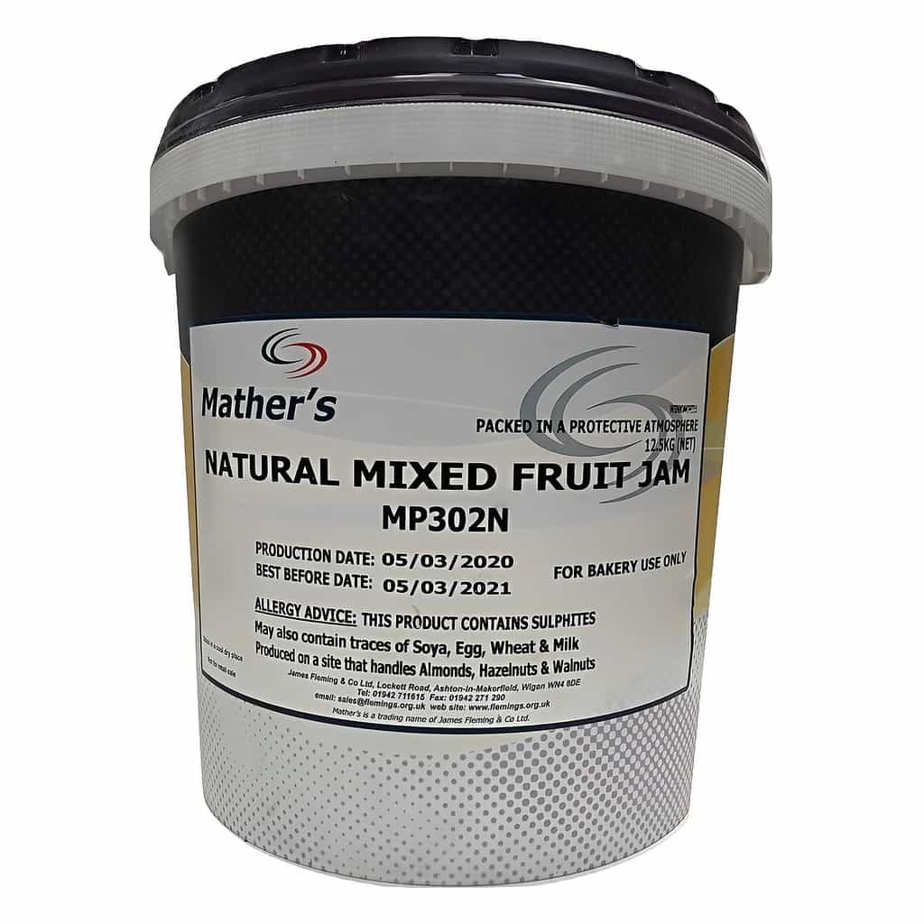 Flemings Mixed Fruit Jam 12.5 kg