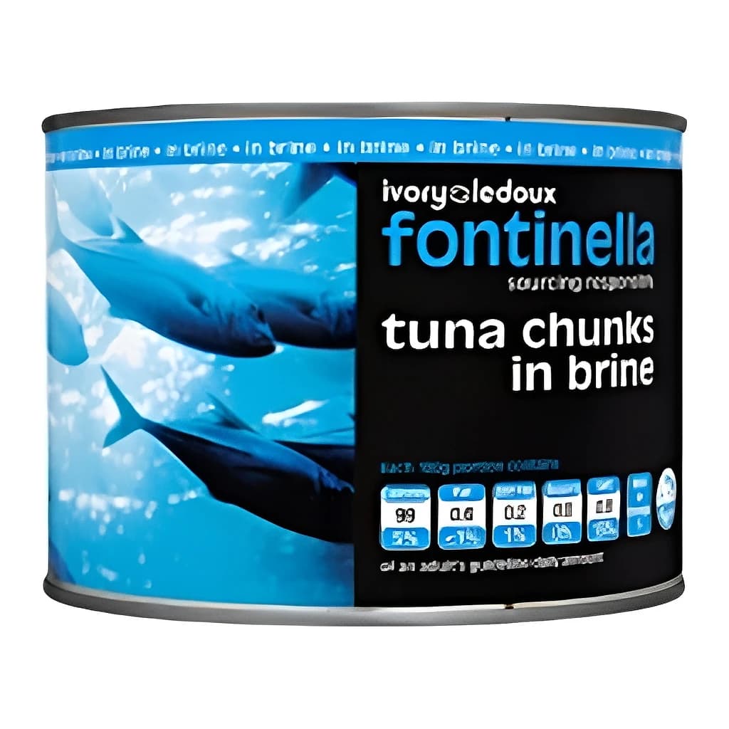 Tuna Chunks in Brine 6 × 1.7 kg