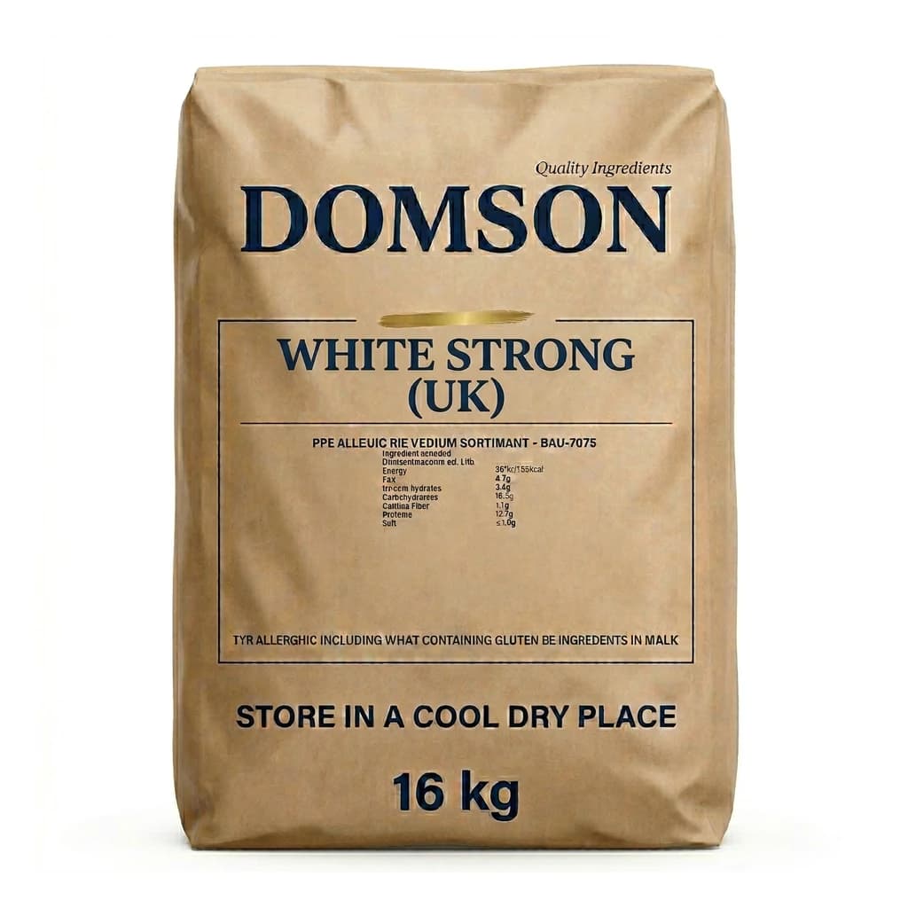 Domson White Strong Flour 16 kg (UK)