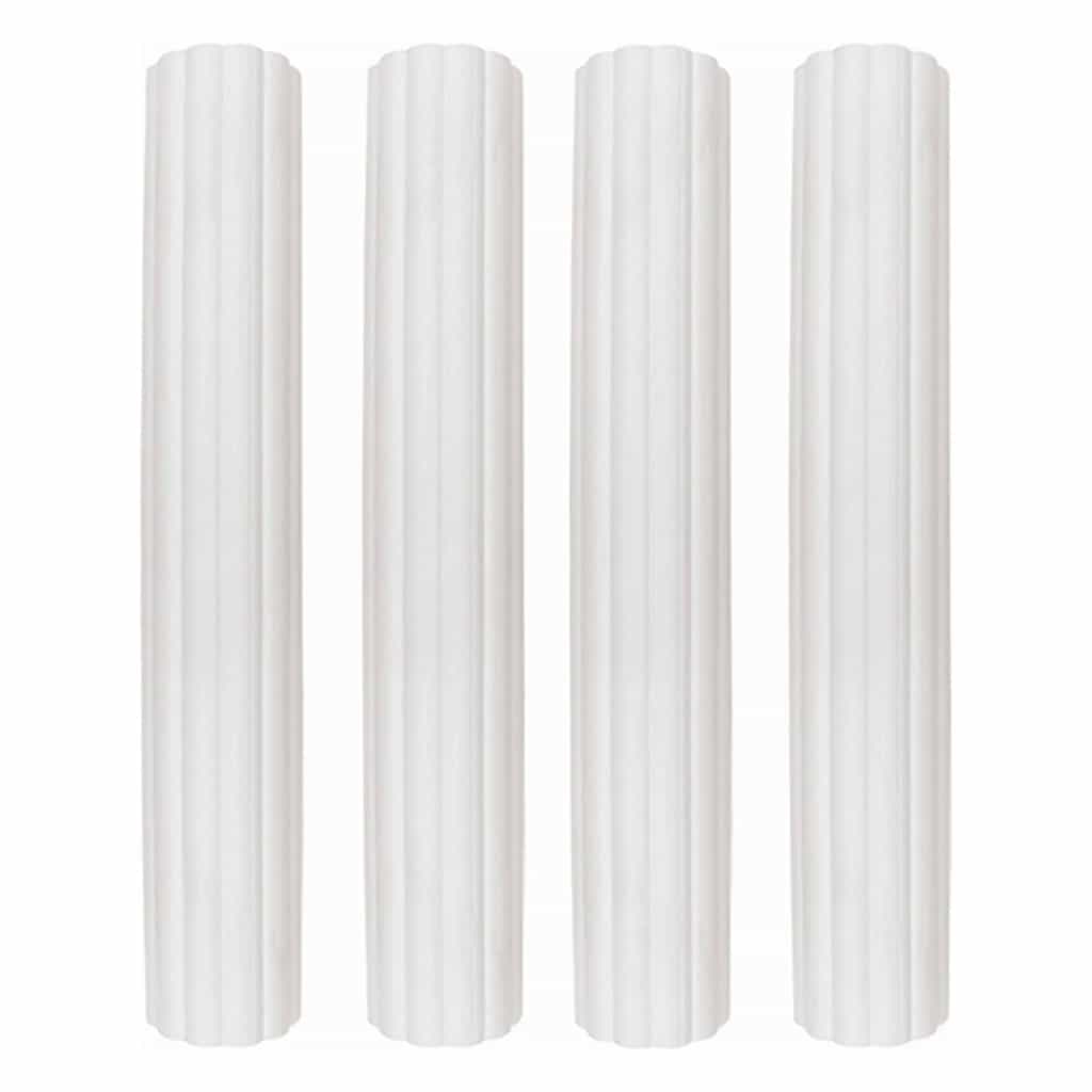 PME Hollow Cake Pillars 6 in (Pack of 4)