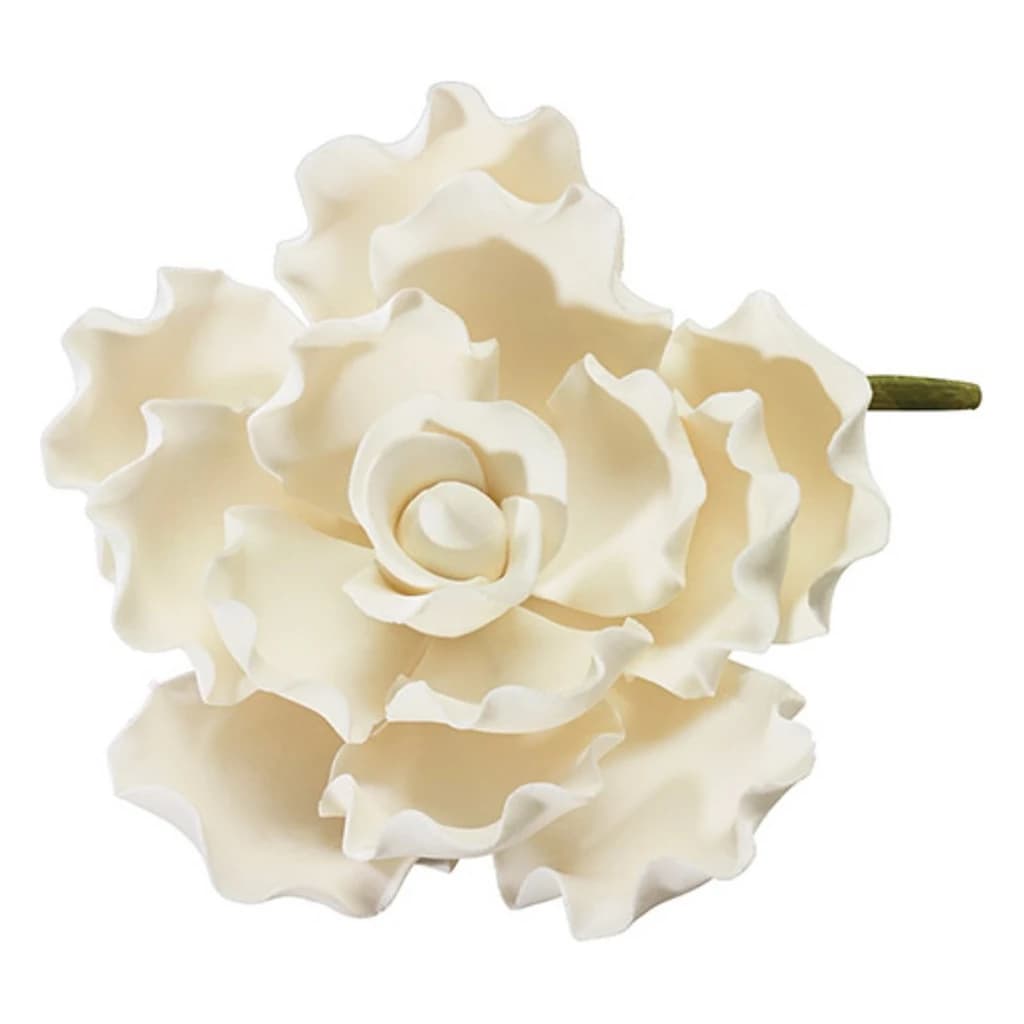 Culpitt Gumpaste Ruffled Petal Flower, 4 in
