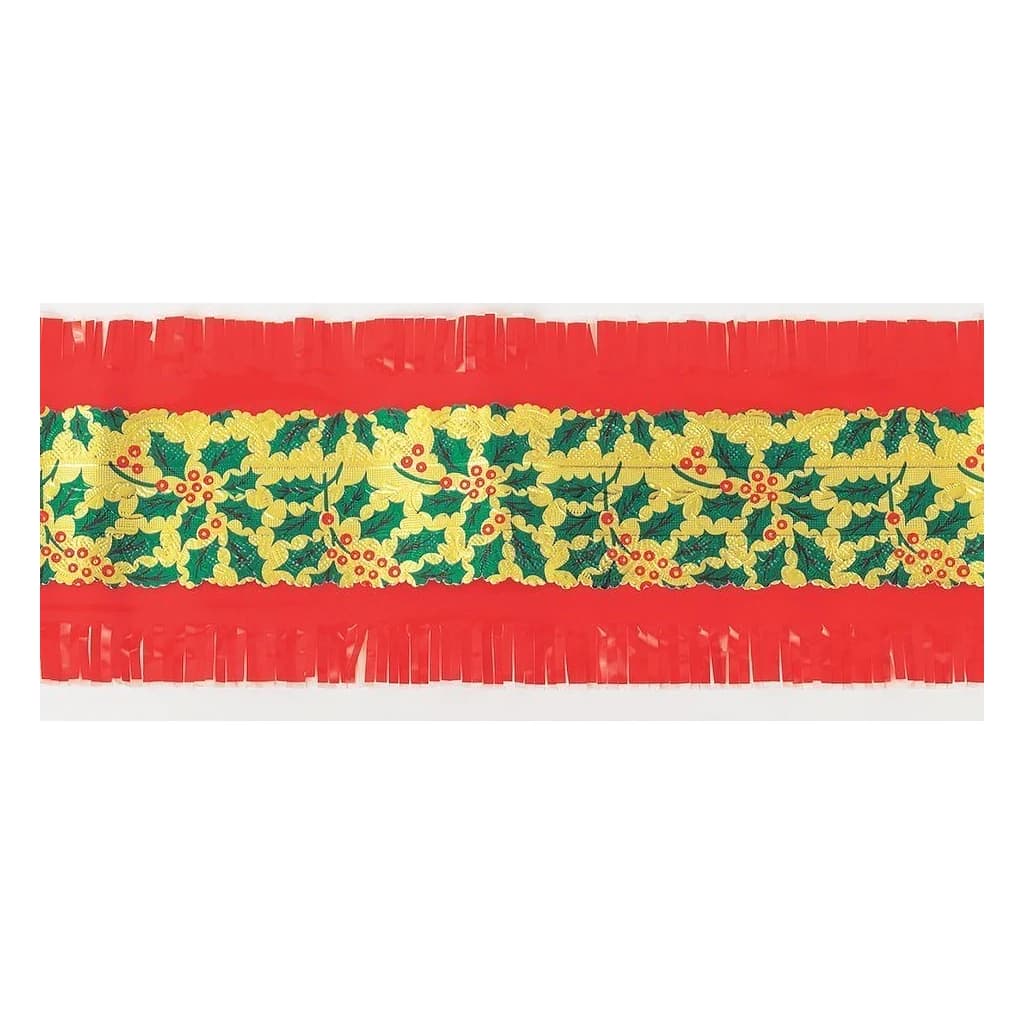 Culpitt Holly Christmas Cake Frill, Red – 83 mm x 7.3 m