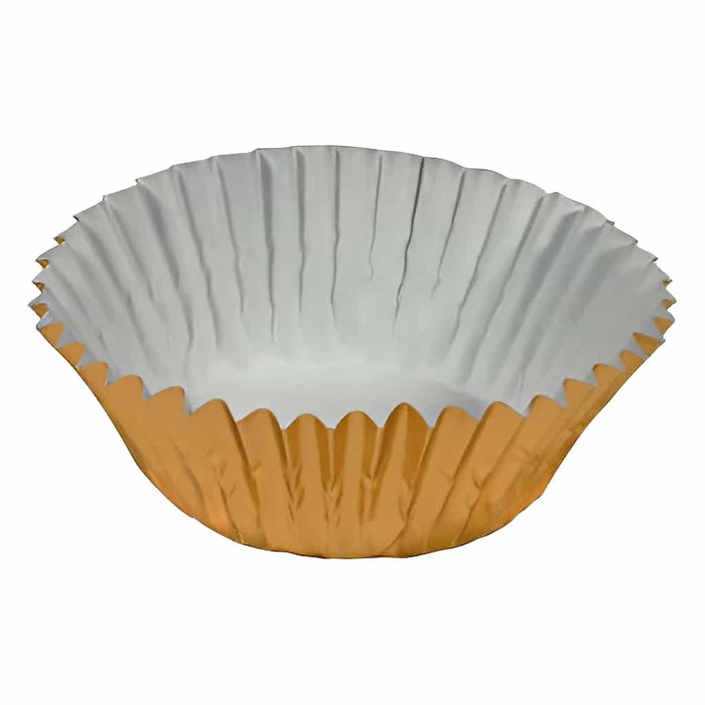 Foil Round Cupcake Case 51 × 38 mm