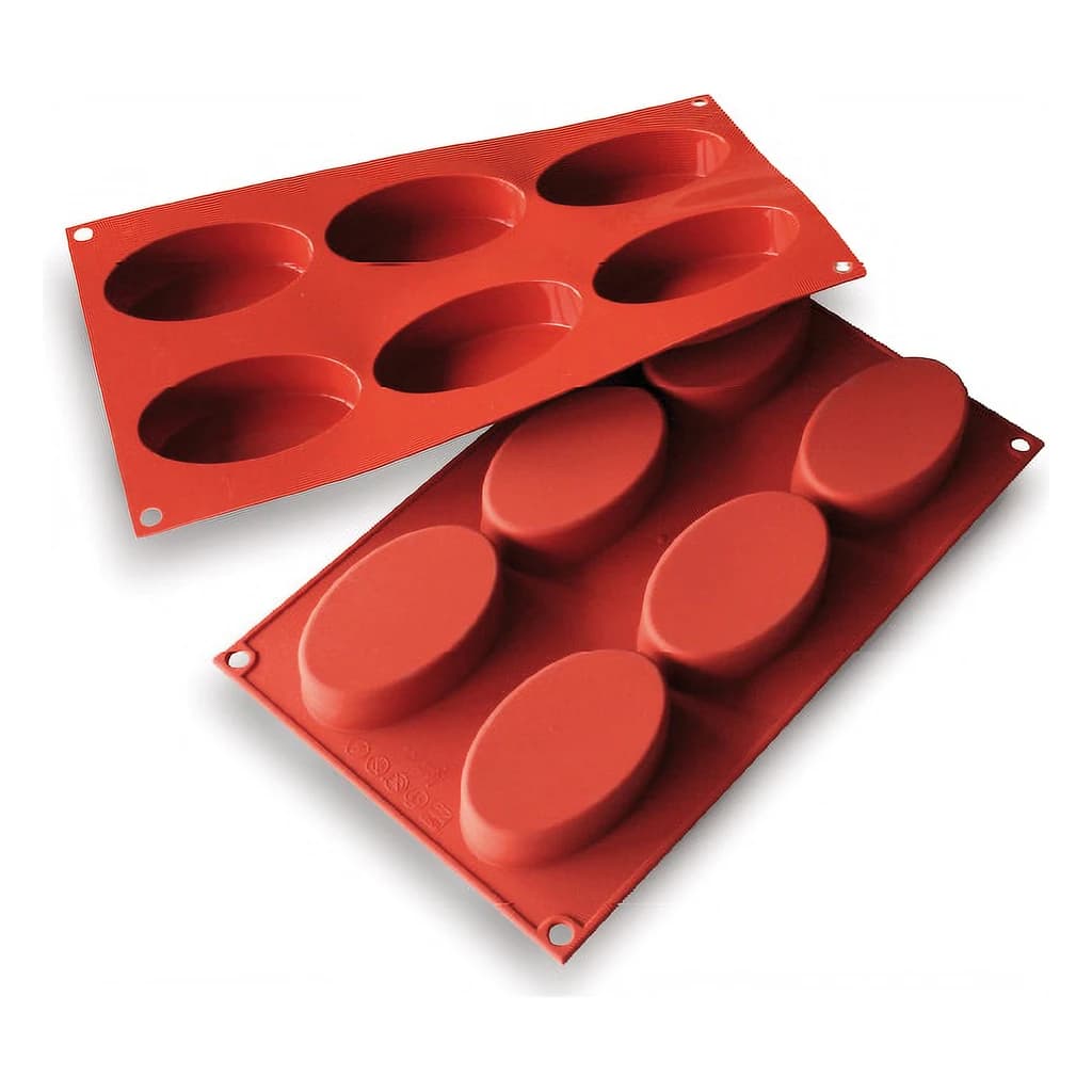 Silicone Baking Mould - Oval - 88 × 53 mm