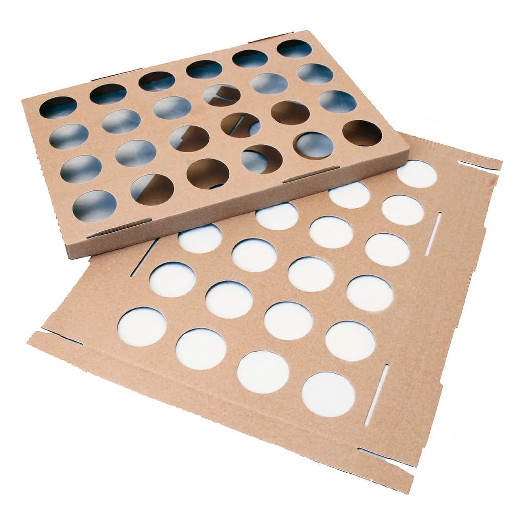 Muffin Tray - Tulip Cup Support, 580 x 390 x 35 mm