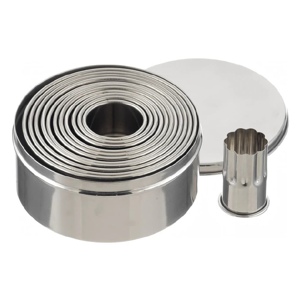 Round Serrated Cutter Set (12 pcs.)
