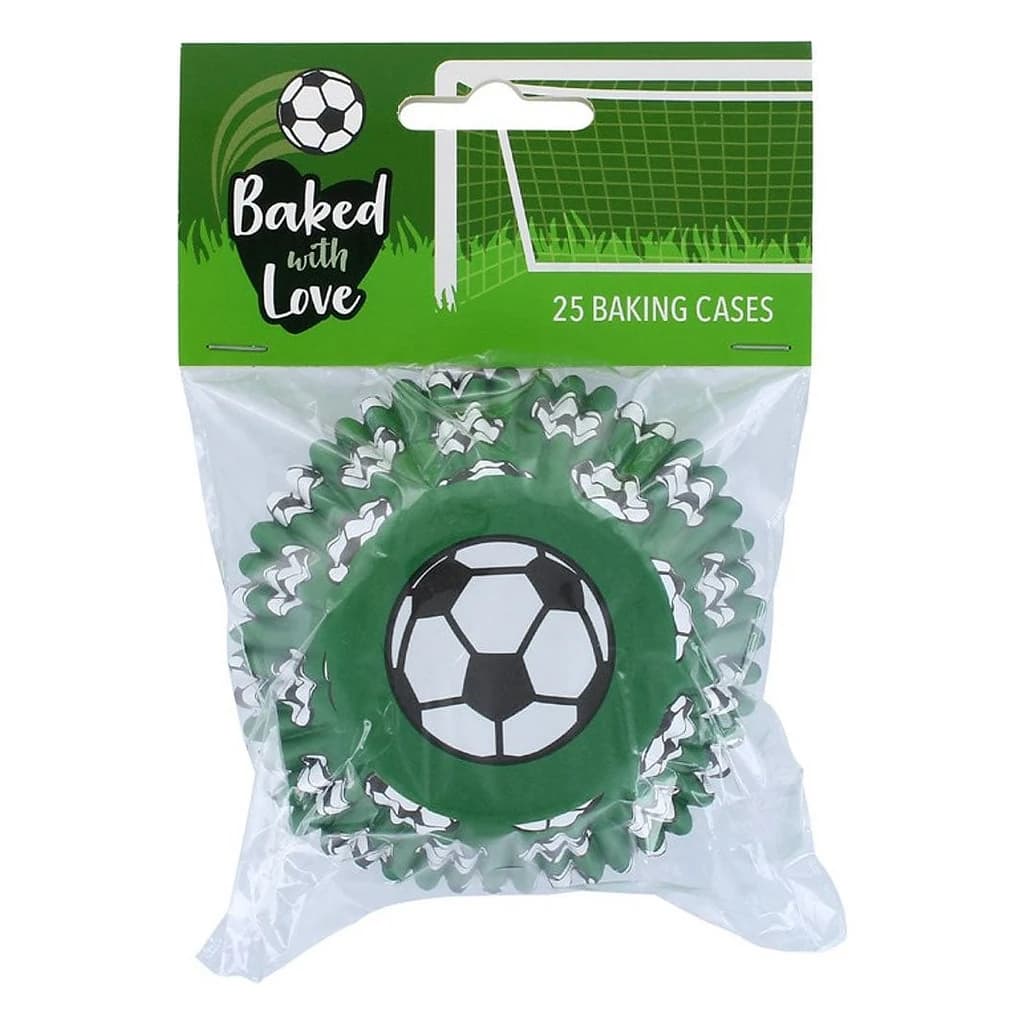 BWL Foil Football Baking Cases 50 mm (25 pc)