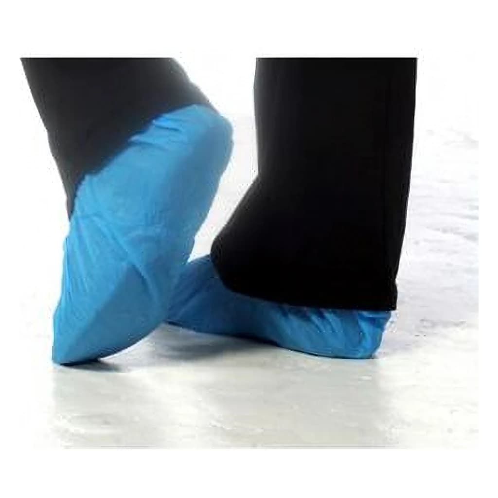 Shoe Covers CPE Disposable Anti-Slip Blue XL 100 pcs