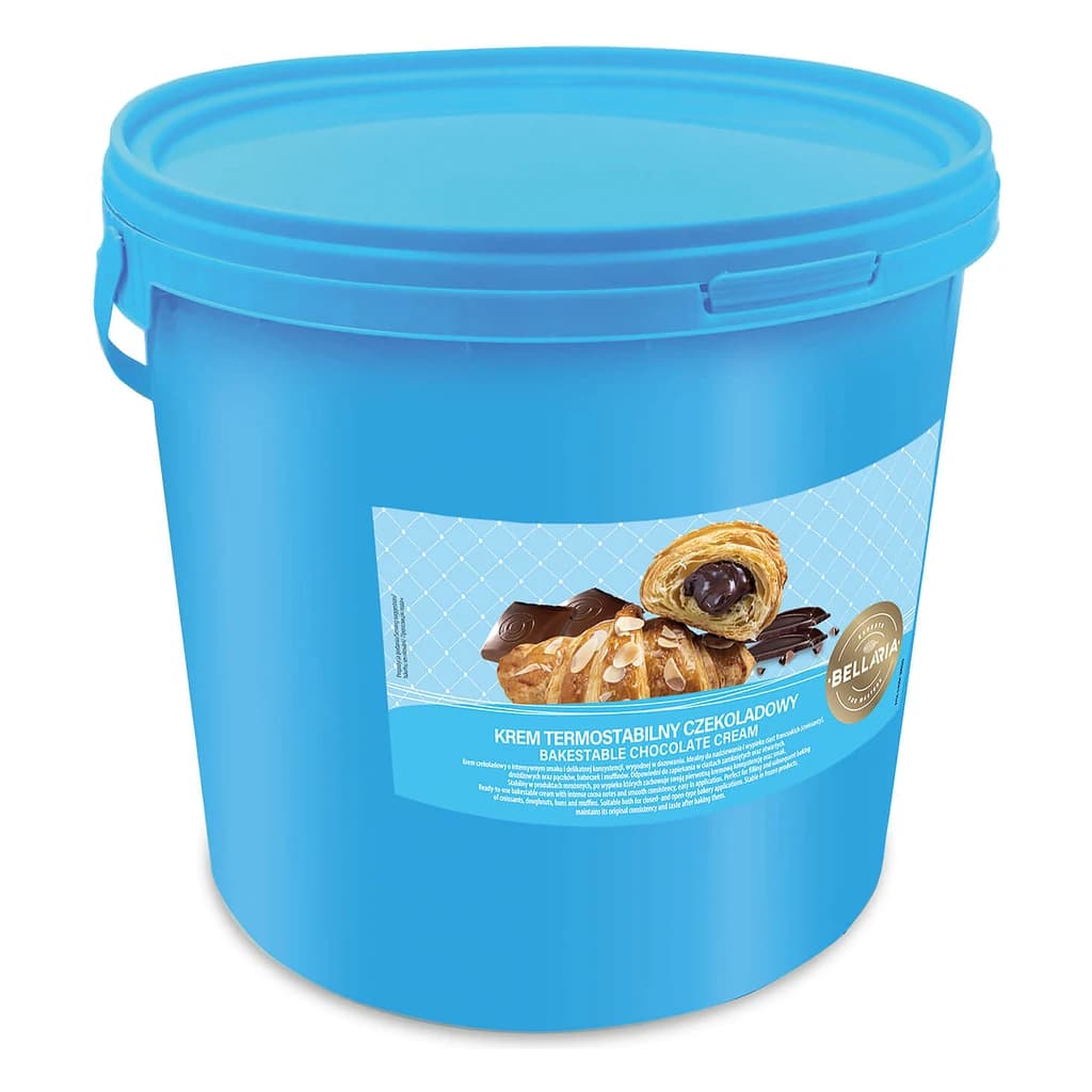 Chocolate Bakestable Cream – Bellaria 12 kg