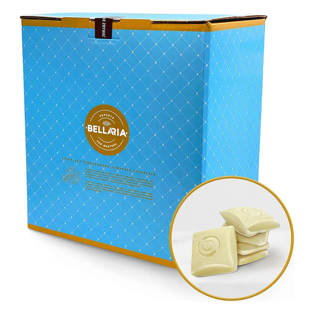 Terravita White Chocolate Cubes 33% 10 kg