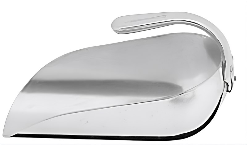 Cast Aluminum Scoop with Curved Handle, Cap. ~2000 g