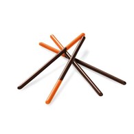 Choc. Decor. Pick-Up Sticks orange 135 mm (228 pc)