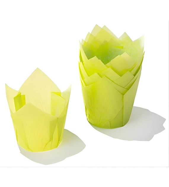 Tulip Muffin Case green TV5T03 72x50 mm (120 pc)