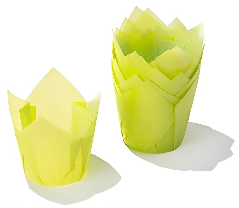 Tulip Muffin Case green TV5T03 72x50 mm (120 pc)