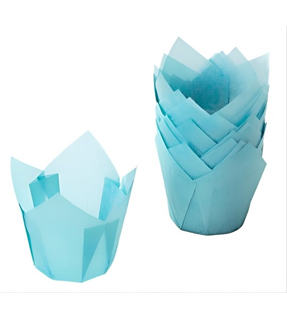 Tulip Muffin Case turquoise TV5R05 72x50 mm (120 pc)
