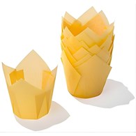 Tulip Muffin Case yellow TV5R02 72x50 mm (120 pc)