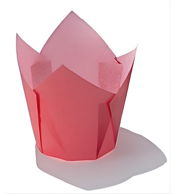 Tulip Muffin Case red TV5R07 72x50 mm (120 pc)