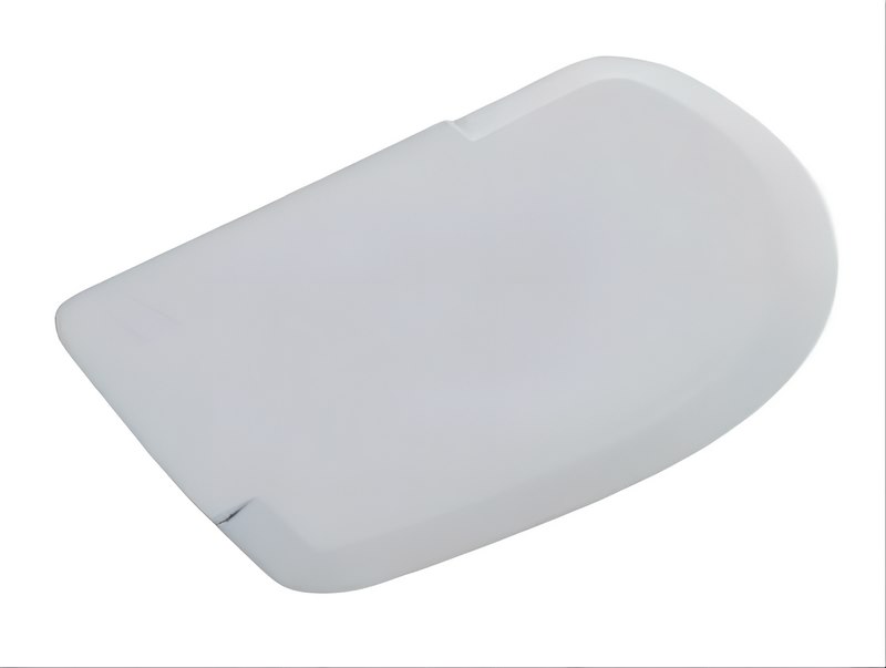 Oval Plastic Scraper, White, 12.5x9 cm (50RTA2)