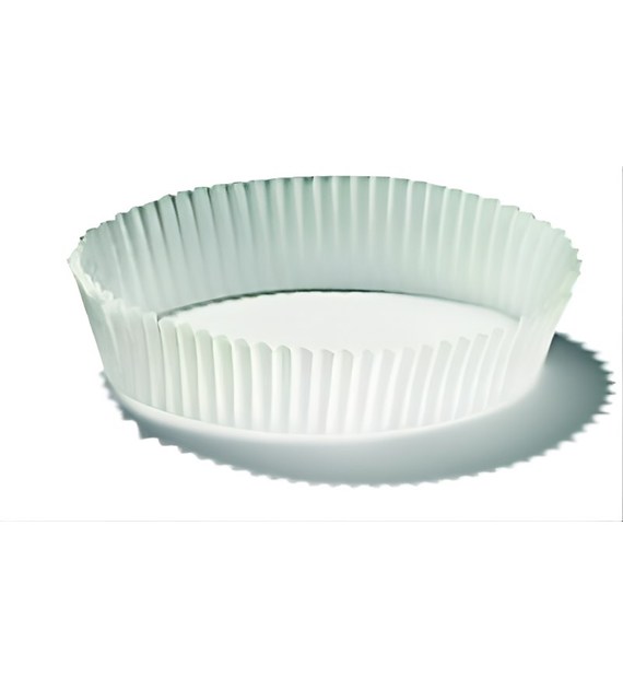 Muffin Case white 22.5x60 mm (2000 pc)