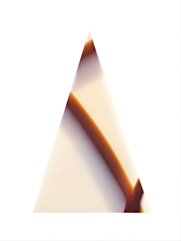 Choc. Decor. Triangle marble 35x55 mm (450 pc)