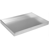 Aluminum Tray 60x40 cm, H 5 cm, Rim with S-Type Closure