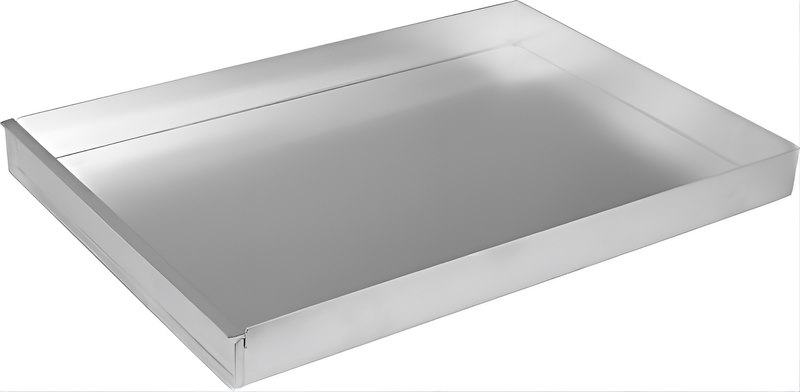 Aluminum Tray 60x40 cm, H 5 cm, Rim with S-Type Closure