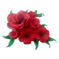 Eustoma Small 013m Red 8 cm 3 pc