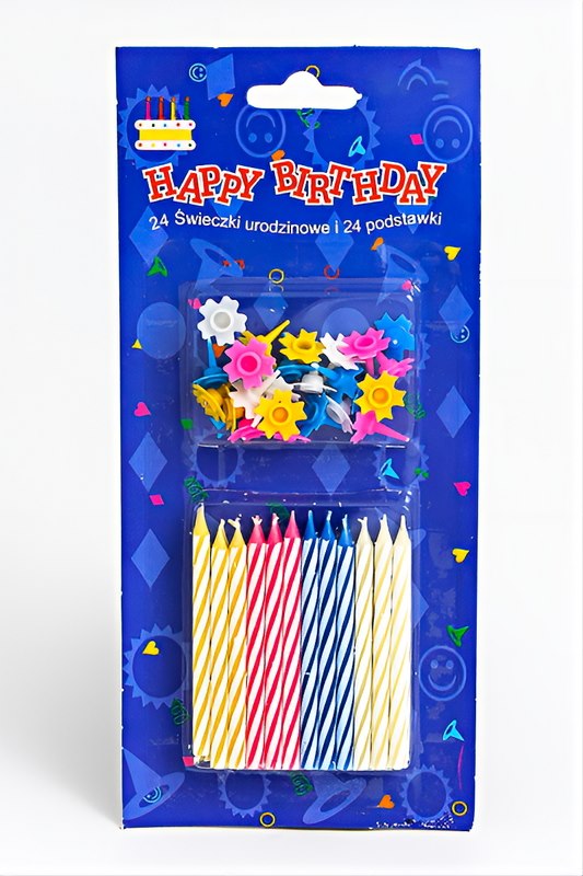 Candles Birthday (24 pcs)