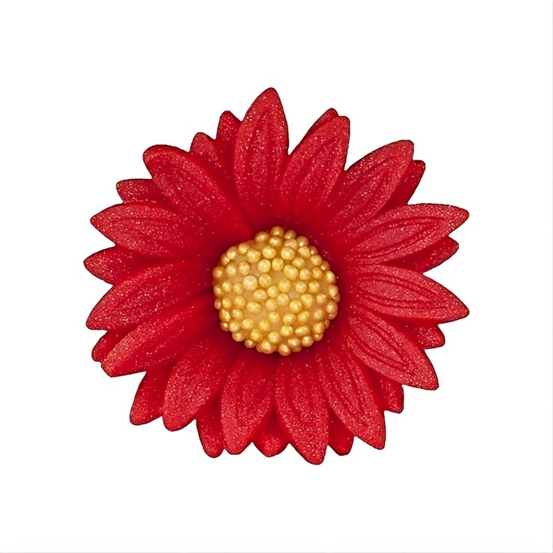 Daisy Double 054m Red 4.5 cm (10)