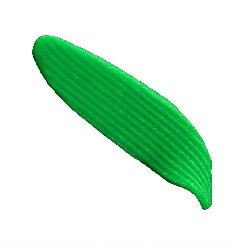 Leaves Oblong 016d Green 6 cm (100 pc)