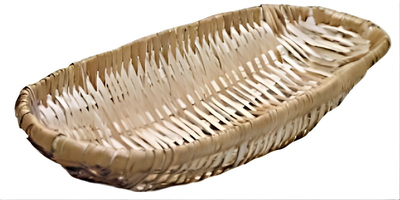 Wooden Proofing Basket, Oval, 0.6 kg, 30x14 cm