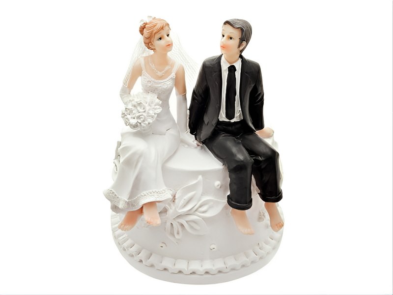 Fig. Newly-Weds Money Box 16 cm