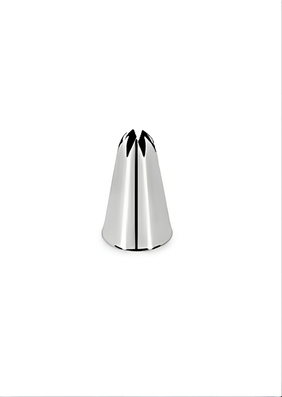 Stainless Closed Star Tip, Diam. 9 mm/7Z, H 50 mm (62551)