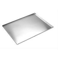 Aluminum Tray 60x40 cm, H 2.5 cm, 3-Rim