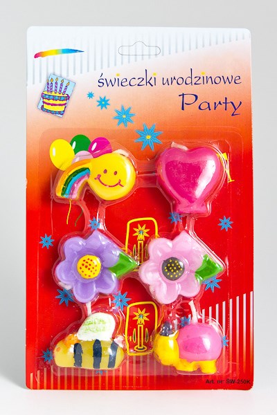 Candles Birthday Mix (6 pcs)