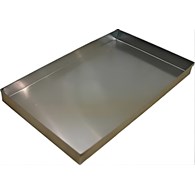 Aluminum Tray 60x40 cm, H 2.5 cm, 4-Rim