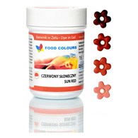 Food Colour Gel Sun Red 35g