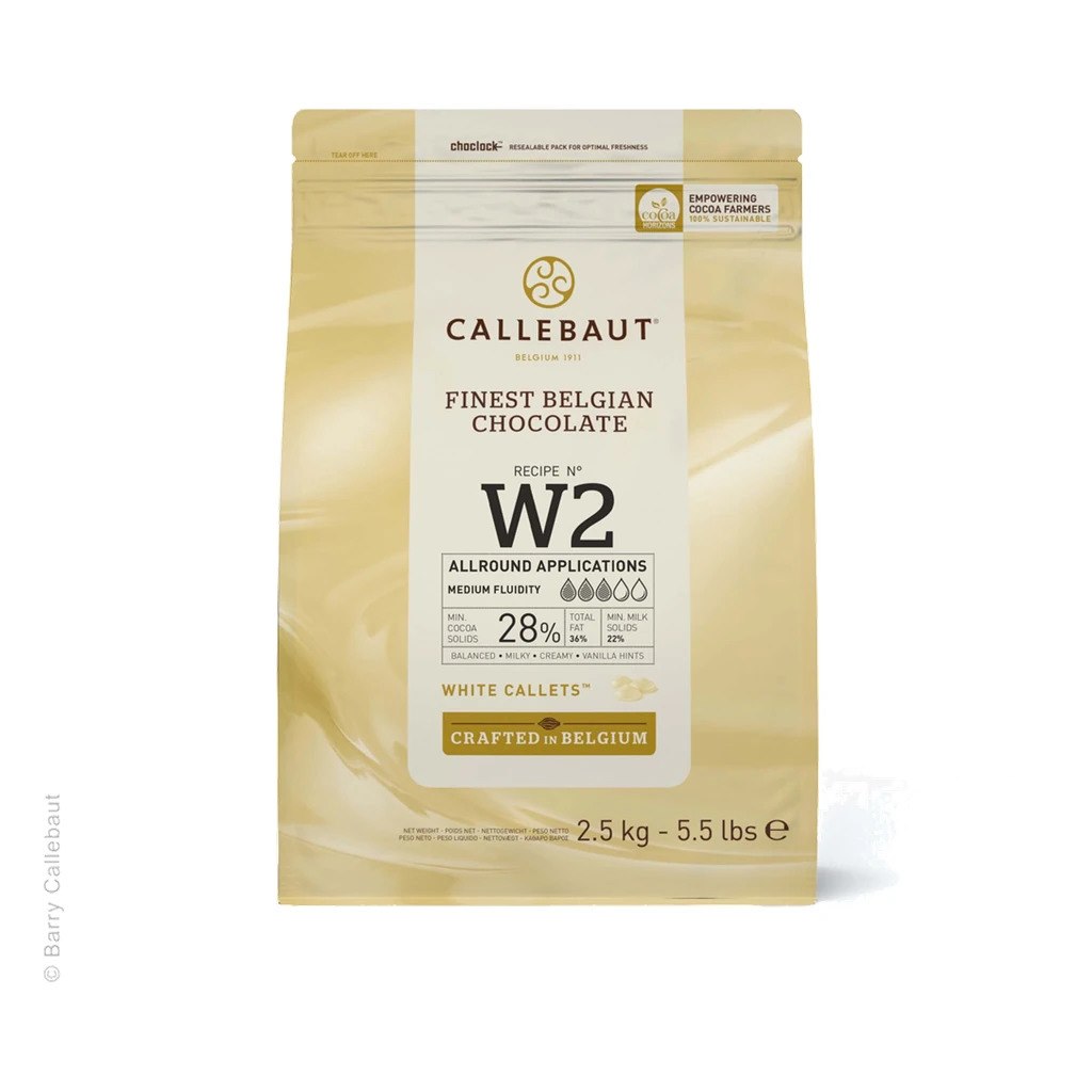 CALLE Chocolate White 28% SICAO 2.5 kg