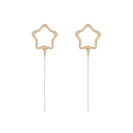 Sparklers Stars, gold, 16.5cm (2 pc)