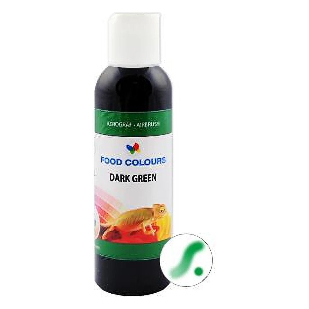 Food Colour Liquid Green Dark 135ml