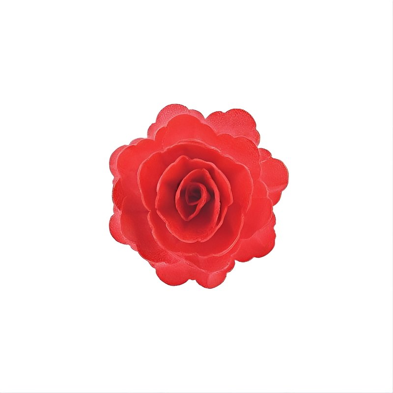 Wafer Rose Chinese Red (15)